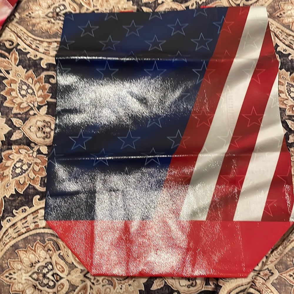 3/$5 Patriotic USA reusable tote